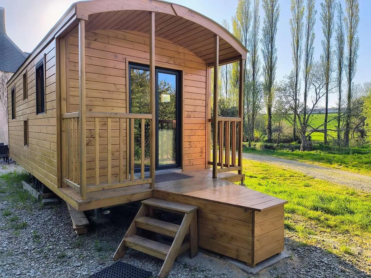 Les Roulottes Du Moulin Hotel Confort-Meilars France